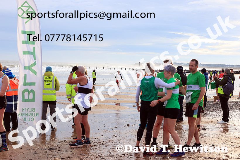 The 2024 Blyth Beach Run, Northumberland.   Photo: David T. Hewitson/Sports for All Pics